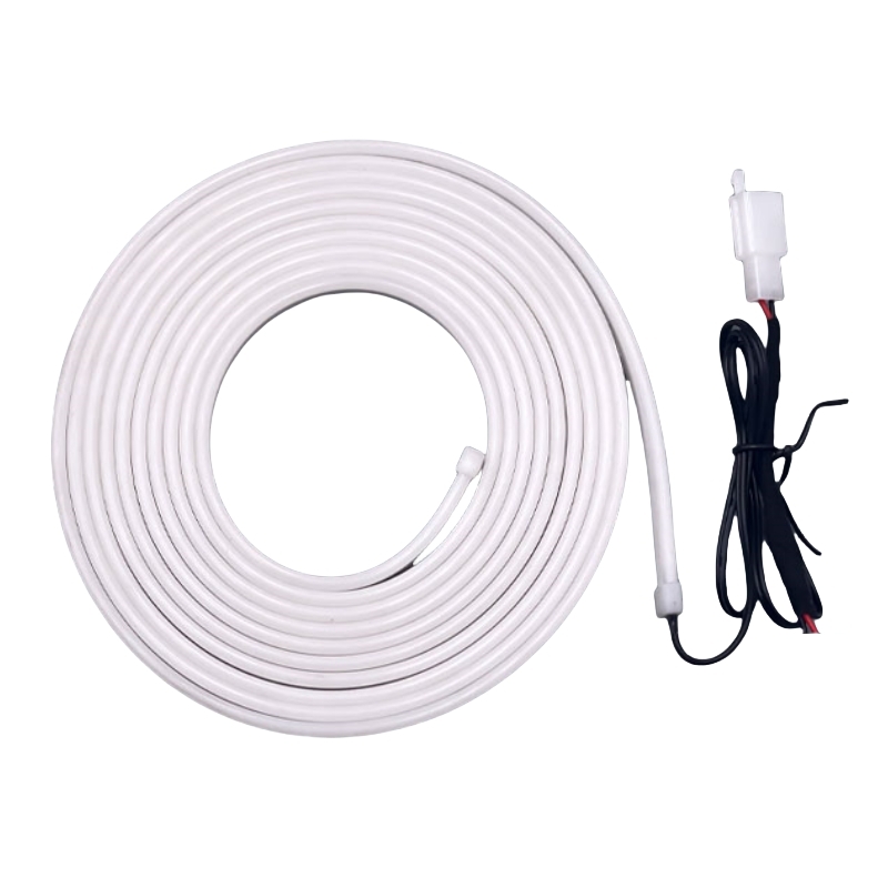 汽车贯穿式日行灯机盖灯带通用LED转向跑马流光中网氛围灯改装饰