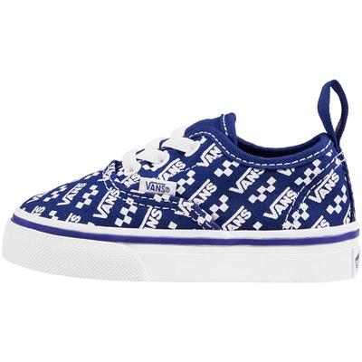 范斯帆布鞋VANS克莱因蓝LOGO印花