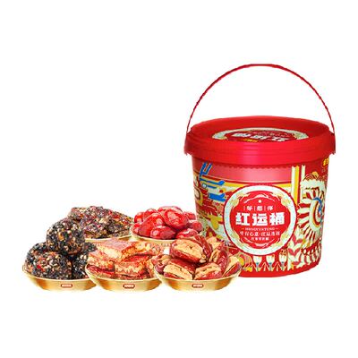 好想你红枣全家零食390g×1桶