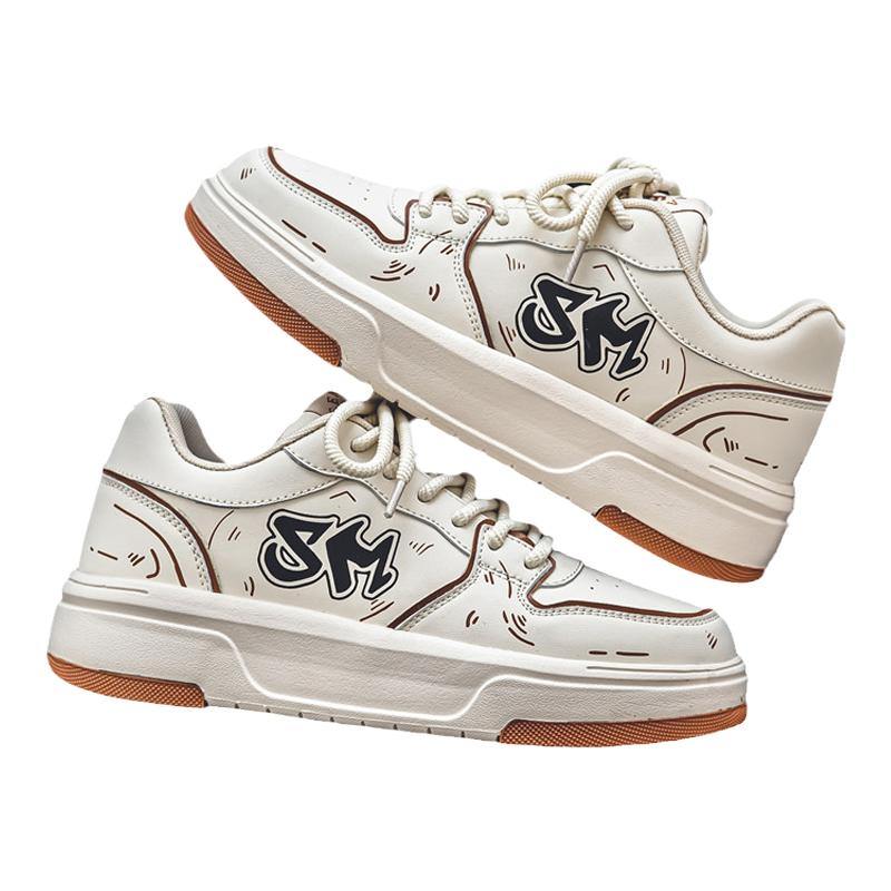 森马男鞋2025新款春夏休闲板鞋低帮面包鞋男款男士爆款运动潮鞋子