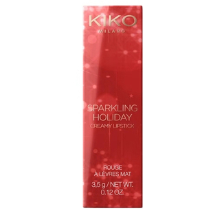 意大利kiko口红2018圣诞限量sparkling holiday哑光雾面04土橘 05