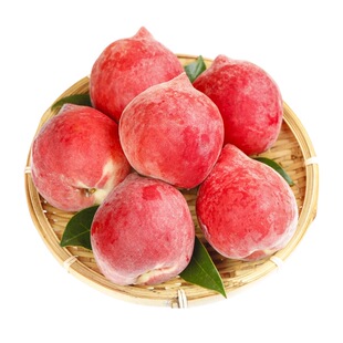 桃子春雪水蜜桃新鲜水果现摘当季整箱脆甜顺丰包邮大果毛桃新鲜