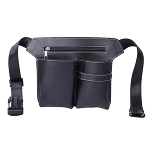 仿真皮手感发型师腰包工具包宠物美容师剪刀包理发剪刀包梳子挎包