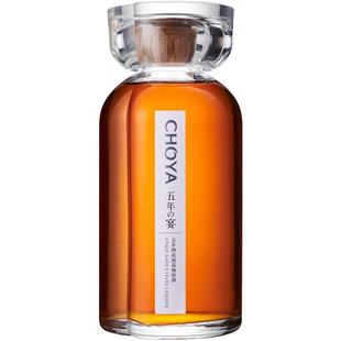 CHOYA五年之宴本格梅酒熟成俏雅梅子酒蝶矢洋酒日本原瓶进口700ml