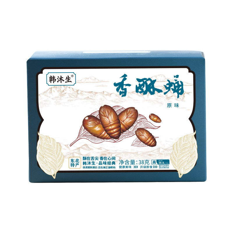 韩沐生香酥蛹东北辽宁特产