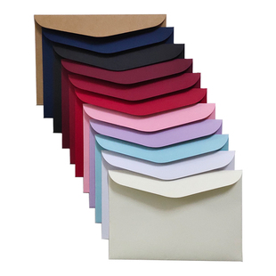 空白信封a5贺卡无字精致封套进口牛皮纸卡纸155*228mm高级信封袋