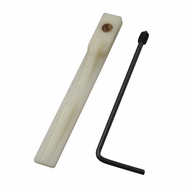 衣厨柜钛合金下轨道凹槽定位片