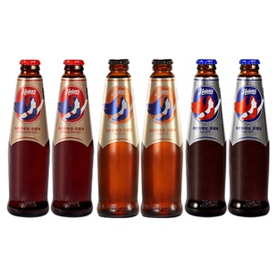 Helens海伦司果啤葡萄啤草莓啤白桃啤270ml*6瓶组合小瓶装果味啤