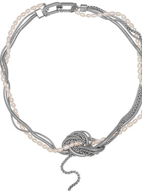 PEARLONA原创设计一团疑惑项链