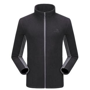 骆驼男装卫衣春秋季户外新款摇粒绒保暖长袖抓绒上衣加厚运动外套