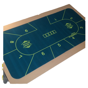 260*130CM ROYALE CASINO 橡胶垫 德州扑克台垫 德州橡胶垫