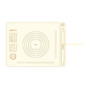 ecoco硅胶揉面垫食品级加厚家用包饺子案板面点烘焙擀面专用垫子
