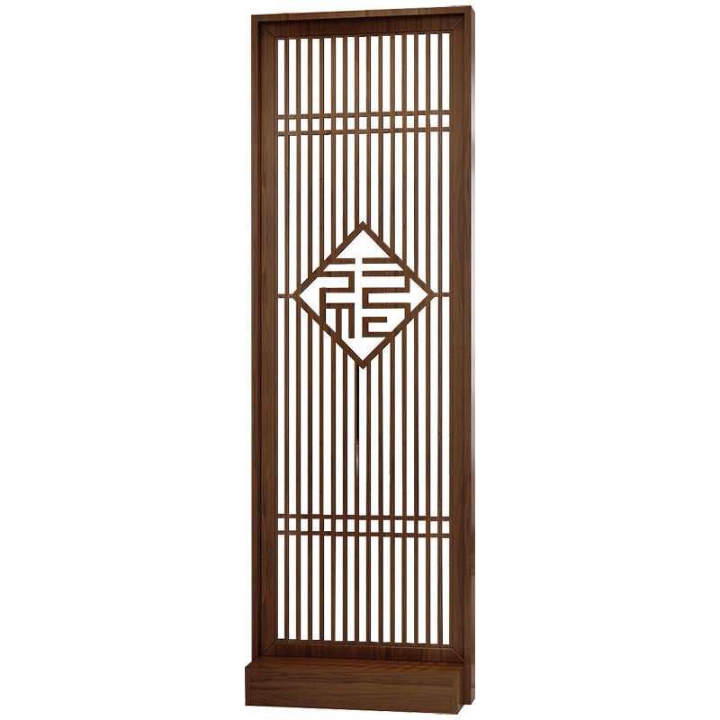 中式移动镂空遮挡家用屏风隔断