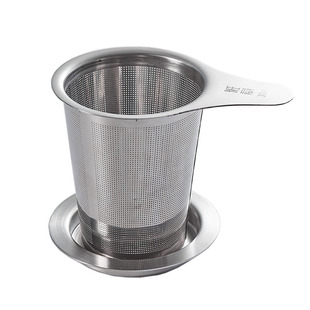 班意304双耳茶漏不锈钢创意双托加厚过滤懒人过滤网茶漏斗泡茶器