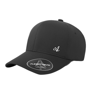 FLEXFIT DELTA 180 刺绣鸭舌帽ins棒球帽舒适透气帽子男女