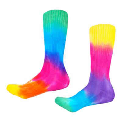 网红手工街潮中筒鸳鸯袜子棉毛巾