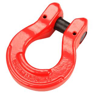 神力SLR-002模锻捆绑链条索具集装箱吊钩欧姆环转脖钩起重索具