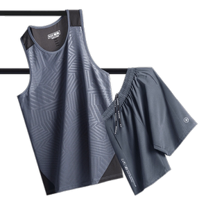 篮球服套装男冰丝背心球衣球服速干运动训练夏季透气短裤衣服装备