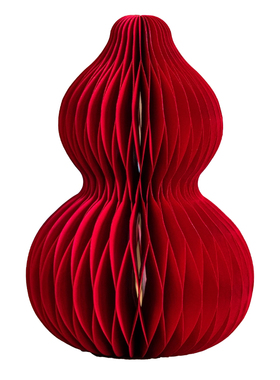 马年新年装饰蜂窝纸小灯笼2026