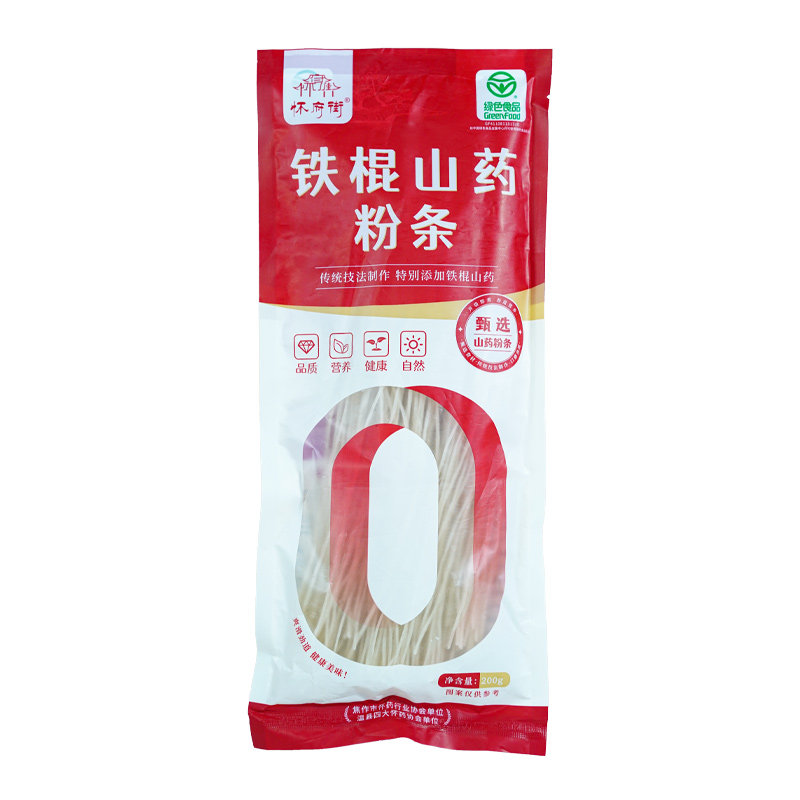 铁棍山药粉条爽滑劲道耐煮易熟