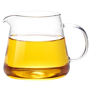 尚明耐热玻璃公道杯玻璃高档加厚茶杯泡茶具茶漏一体公道杯带茶滤