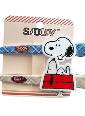 Snoopy史努比超大鸭嘴夹铝一字夹