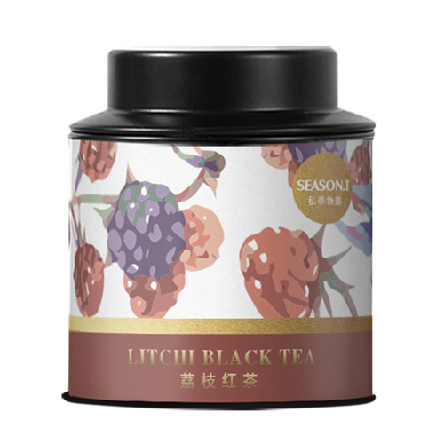 荔枝红茶果干红茶水果花果粒茶冷泡热泡办公室茶饮罐装送礼冷泡茶