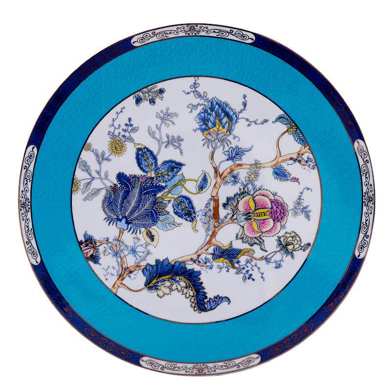 骨瓷复古餐具西餐盘碗盘高档精致牛排盘子菜盘家用平盘鱼盘水果盘