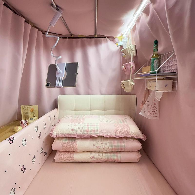 宿舍床上平板手机支架大学生宿舍用万能伸缩稳固支架床头追剧神器