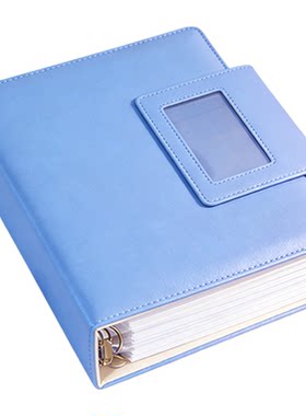 沉墨高档皮面高颜值卡册收纳册