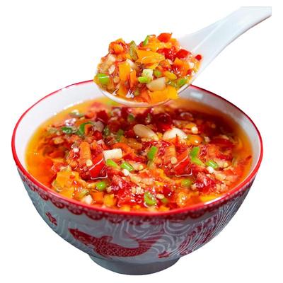 0添加防腐剂咸度适中蒜蓉剁椒酱