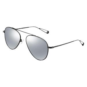 帕森偏光太阳镜男女时尚金属大框炫彩膜撞色蛤蟆镜潮墨镜 8132