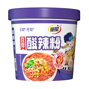 丽星升级款好嗨呦酸辣粉芽菜版红薯粉丝重庆酸辣粉丝米线学生夜宵