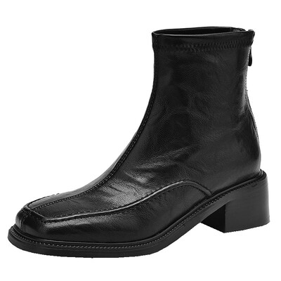 Dale~首尔女生经典切尔西短靴