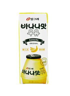 韩国进口宾格瑞牛奶200ml*6