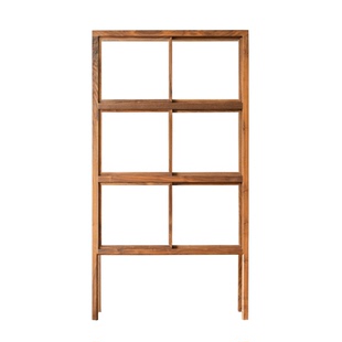 贞木器屿北美黑胡桃木玻璃展示柜茶空间置物架茶具收纳实木陈列柜