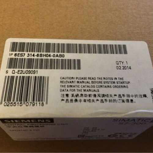 议价6ES7314-6BH04-0AB0西门子CPU314C-2PTP模块6ES73146BH040AB0
