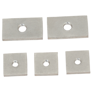 304不锈钢长方形螺母正方型螺帽异形螺丝帽定制铝型材配件M6M8M10