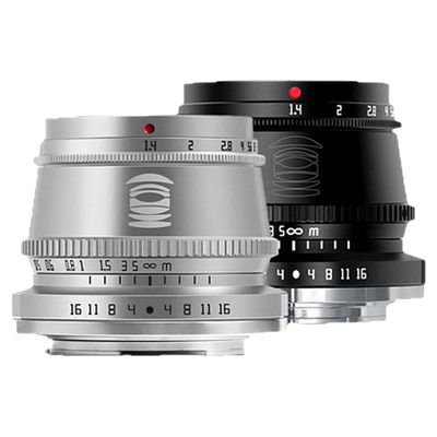 铭匠35mmF1.4微单定焦镜头