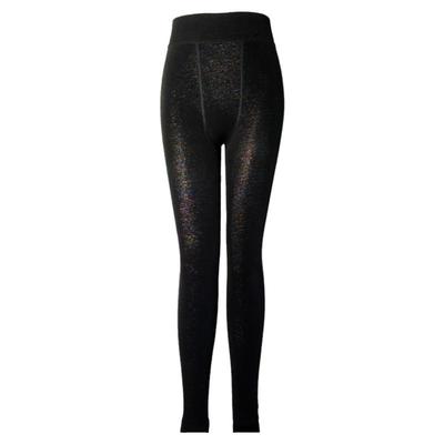 彩色假透肉打底裤女加绒踩脚大码