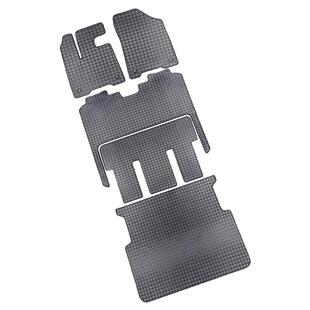 适用于赛那格瑞维亚碳纤纹编织地毯脚垫塞纳内饰改装地垫防滑耐磨