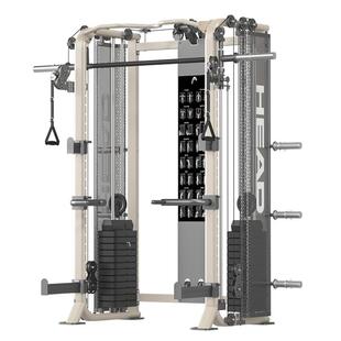 HEAD海德龙门架家用健身房多功能卧推深蹲架飞鸟史密斯机综合训练