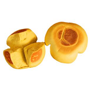 南瓜奶香开花大馒头手工山东中式牛奶胶东花饽饽馍馍花样糕点面食