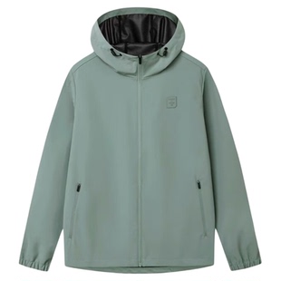 361度软壳冲锋衣男款秋冬季连帽夹克外套男士青少年户外防风单衣