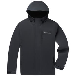 哥伦比亚户外秋冬男女三合一鹅绒内胆700蓬防水冲锋衣