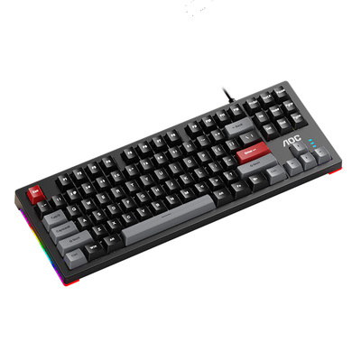 87键三模机械键盘灰木V3轴客制化