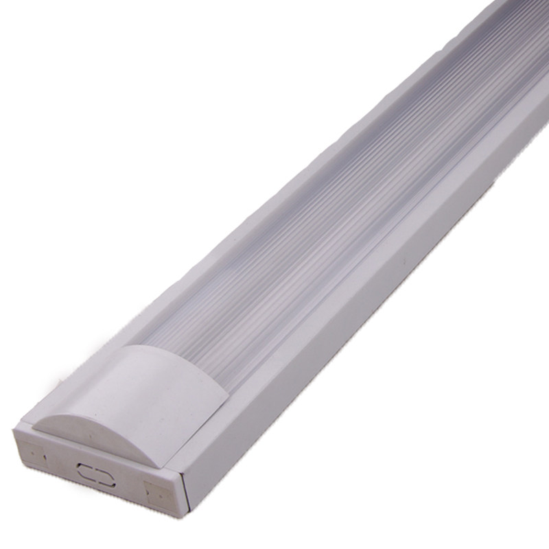 T8T5防雾胶片净化灯三防灯日光灯防尘防虫无噪音单双支格栅支架灯