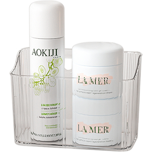 化妆品收纳盒子箱透明口红刷架子置物架梳妆台护肤品桌面壁挂墙上