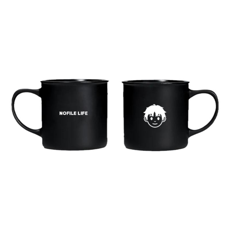 NOFILE LIFE®24SS 陶瓷马克杯办公室喝水随手咖啡杯情侣学生磨砂