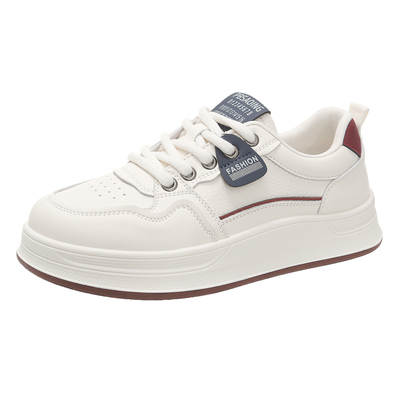 【甄选推荐】小白板鞋女厚底新款